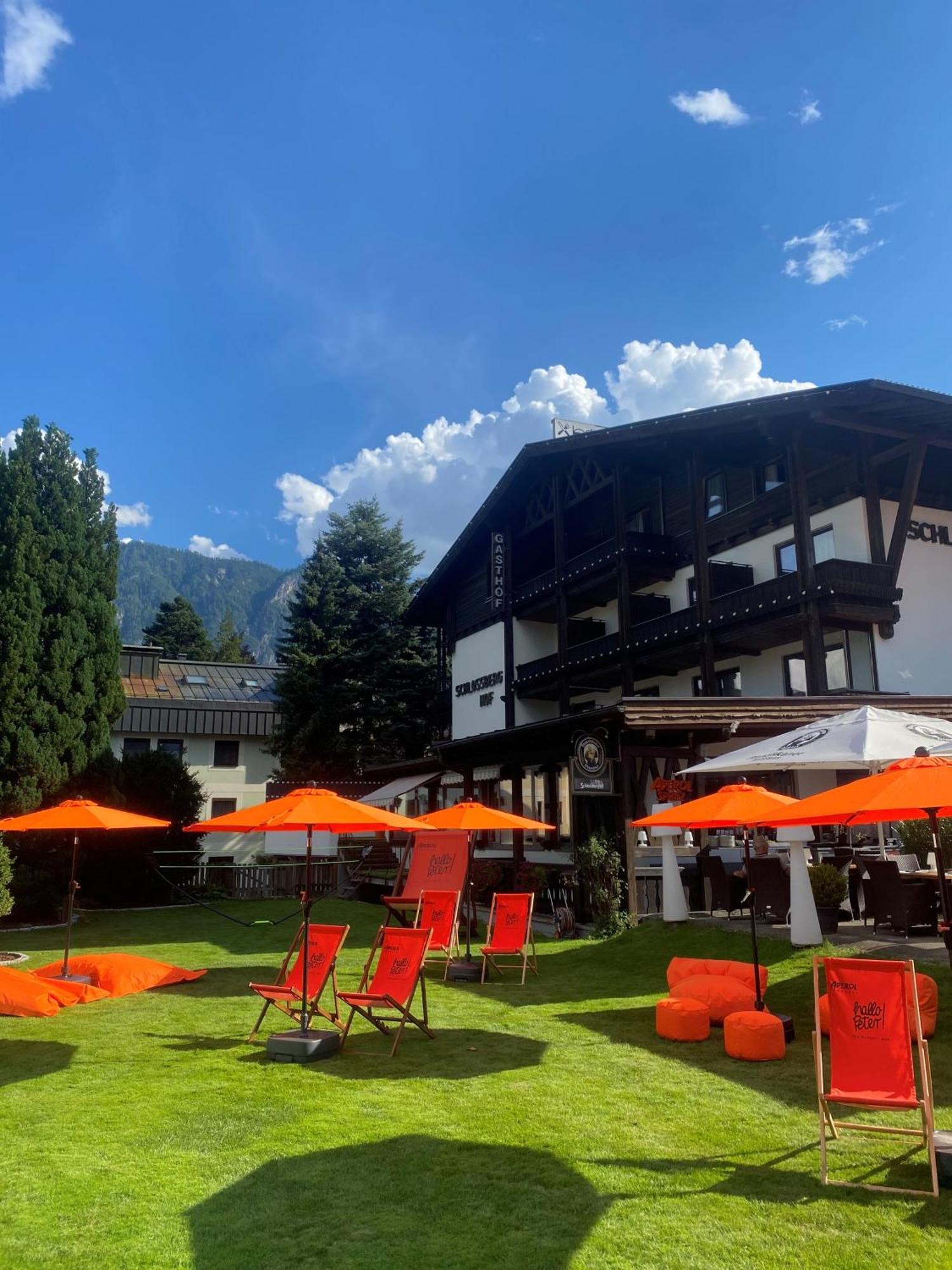 Gasthof Schlossberghof Lienz Exterior foto